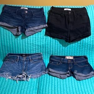 Hollister denim shorts